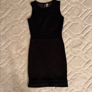 H&M Elegant Black Sleeveless Dress
